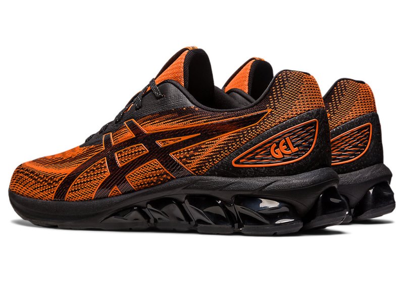 Tenis Asics Gel-quantum 180 VII Hombre Negros Naranjas | MX7477-362