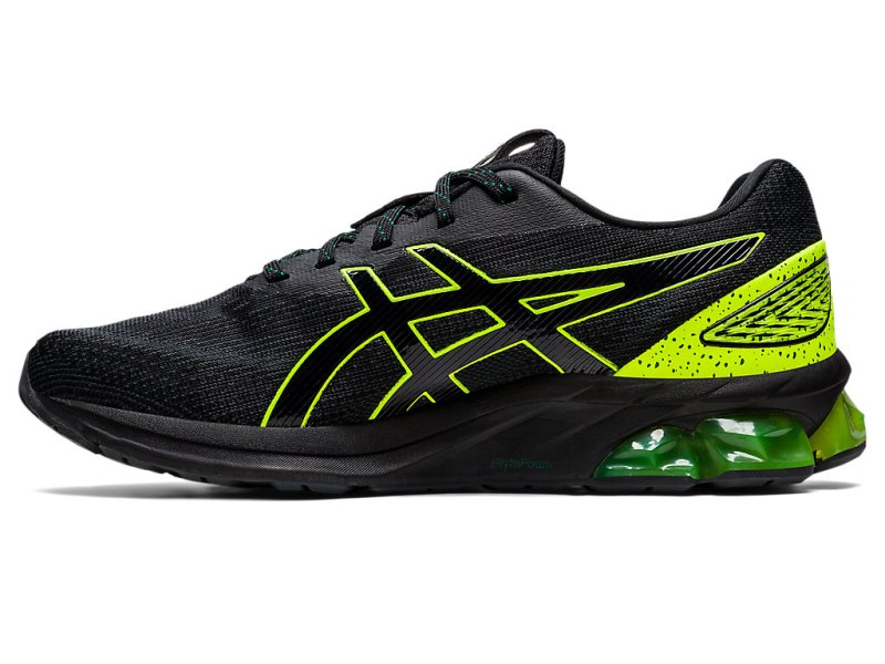 Tenis Asics Gel-quantum 180 VII Hombre Negros Amarillos | MX7597-912