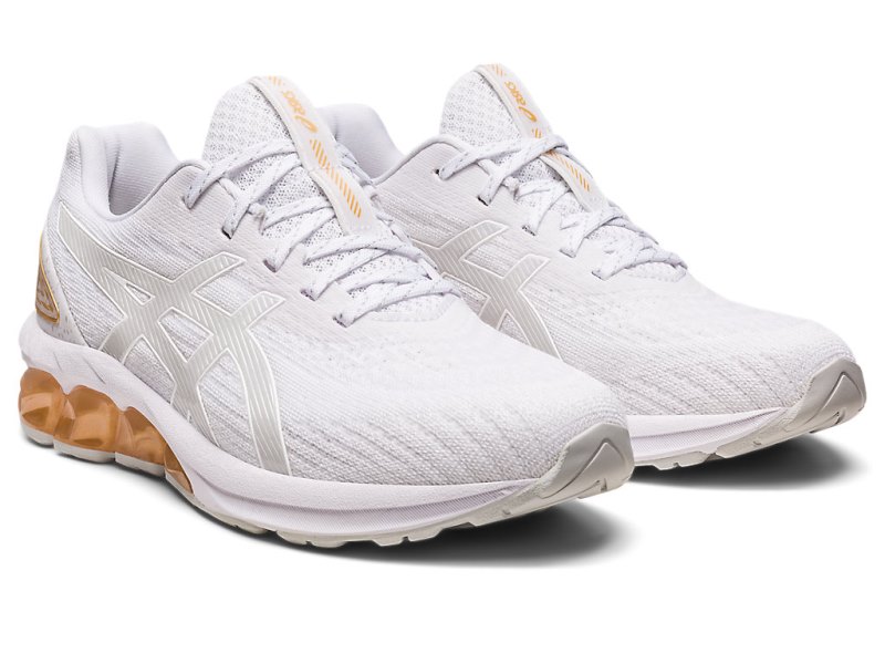 Tenis Asics Gel-quantum 180 VII Mujer Blancos Amarillos | MX0045-895