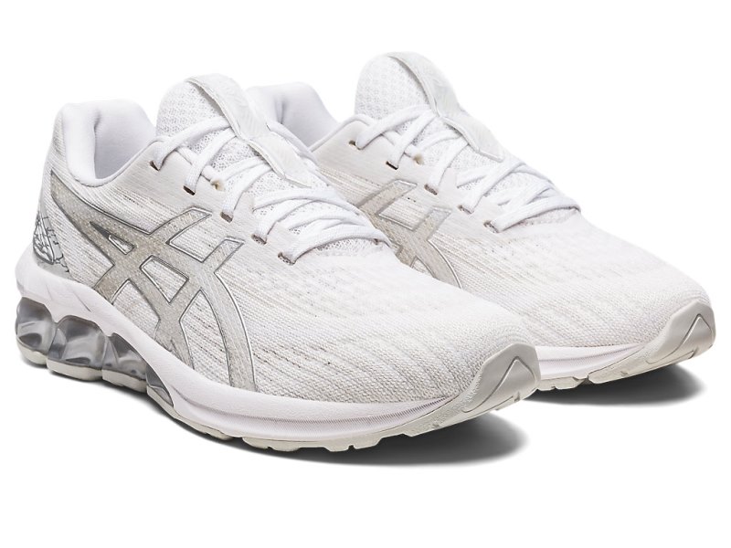 Tenis Asics Gel-quantum 180 VII Mujer Blancos Plateados | MX2413-051