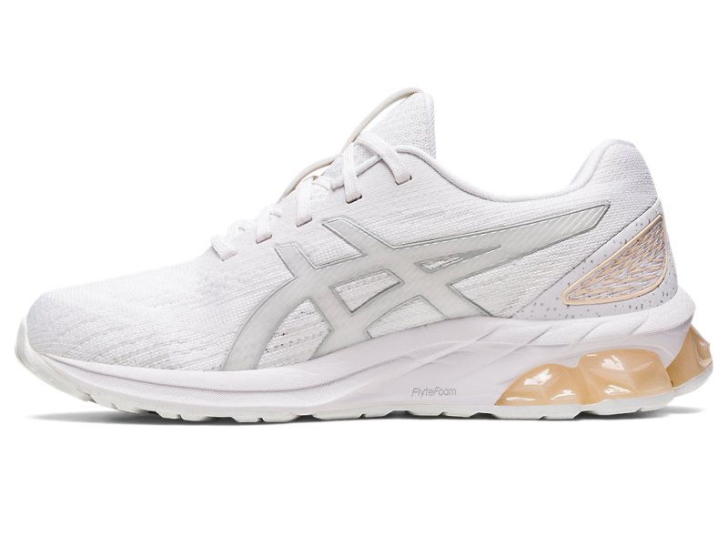 Tenis Asics Gel-quantum 180 VII Mujer Blancos Grises | MX3180-757