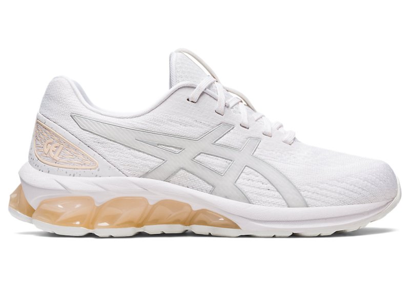 Tenis Asics Gel-quantum 180 VII Mujer Blancos Grises | MX3180-757