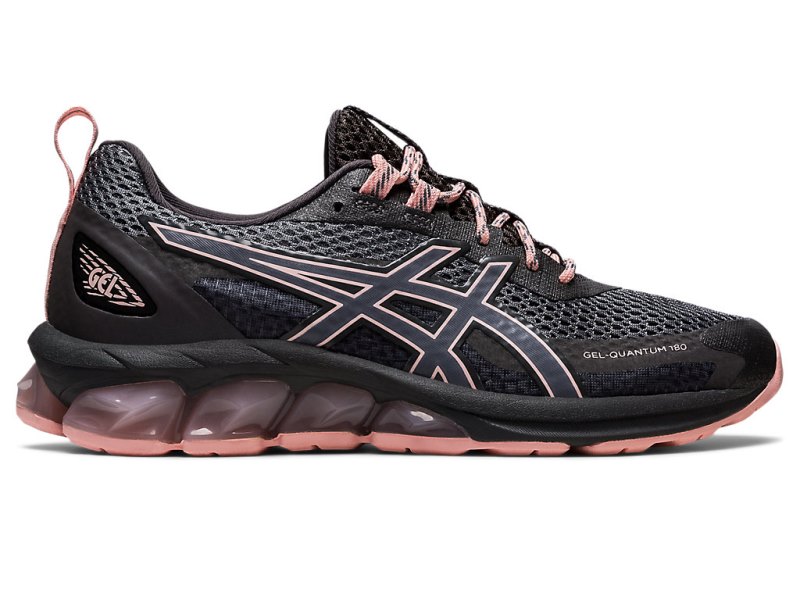 Tenis Asics Gel-quantum 180 VII Mujer Grises Rosas | MX9305-927