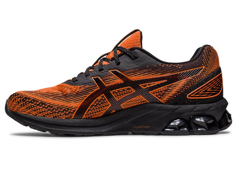 Tenis Asics Gel-quantum 180 VII Mujer Negros Naranjas | MX3092-964