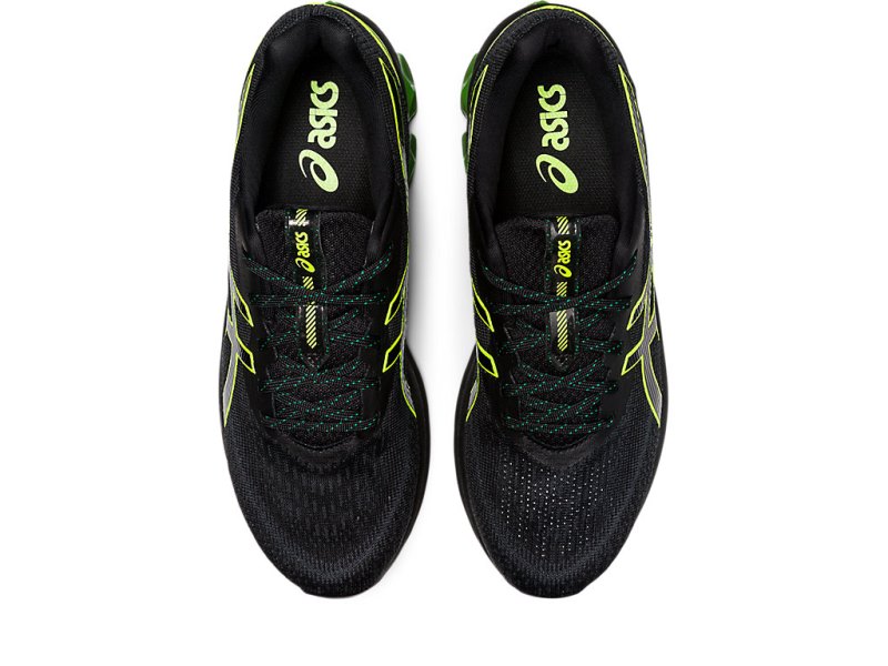 Tenis Asics Gel-quantum 180 VII Mujer Negros Amarillos | MX6427-600