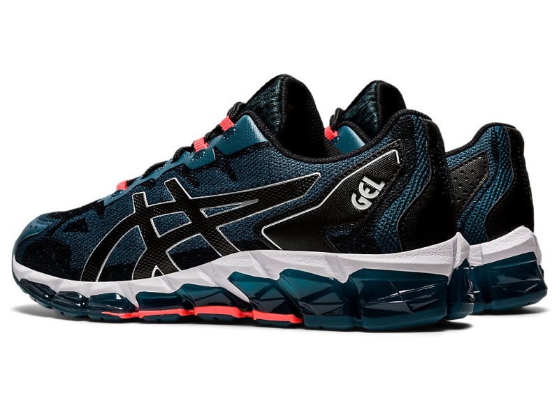 Tenis Asics Gel-quantum 360 6 Mujer Azules Negros | MX1966-165