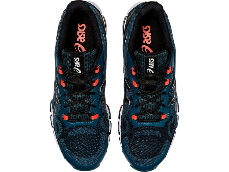 Tenis Asics Gel-quantum 360 6 Mujer Azules Negros | MX1966-165