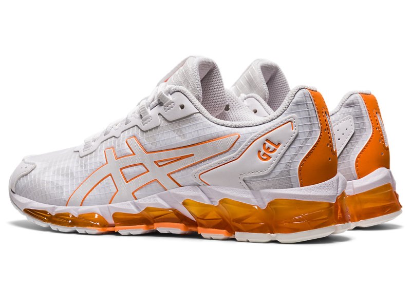 Tenis Asics Gel-quantum 360 6 Mujer Blancos Naranjas | MX1176-047