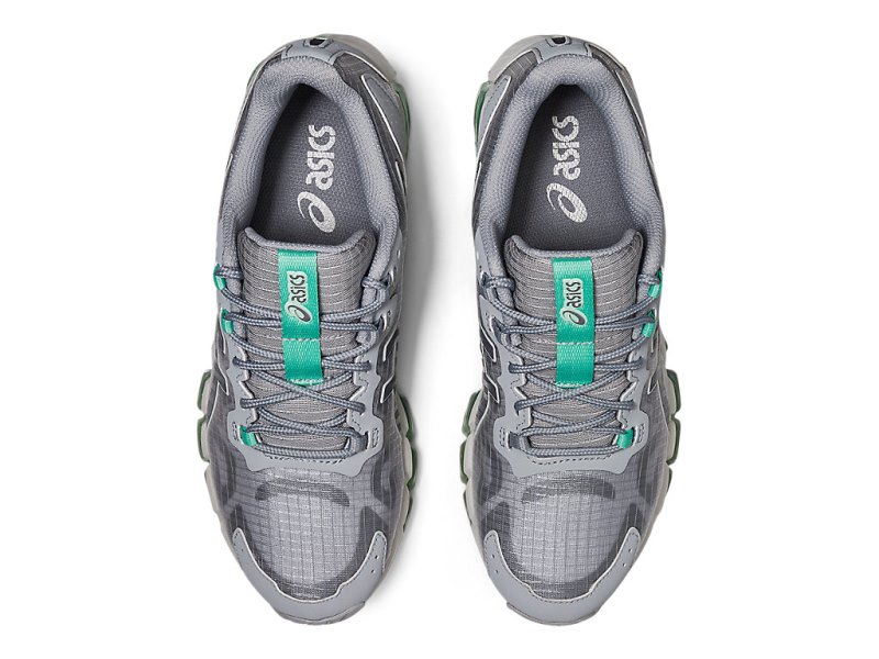 Tenis Asics Gel-quantum 360 6 Mujer Grises Verdes Claro | MX5829-294