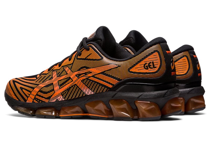 Tenis Asics Gel-quantum 360 VII Hombre Negros Naranjas | MX0950-385