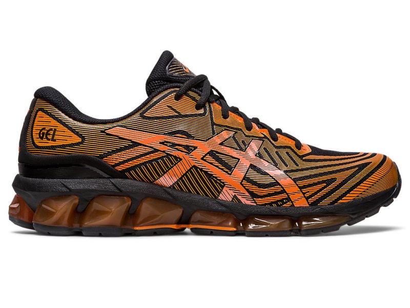 Tenis Asics Gel-quantum 360 VII Hombre Negros Naranjas | MX0950-385