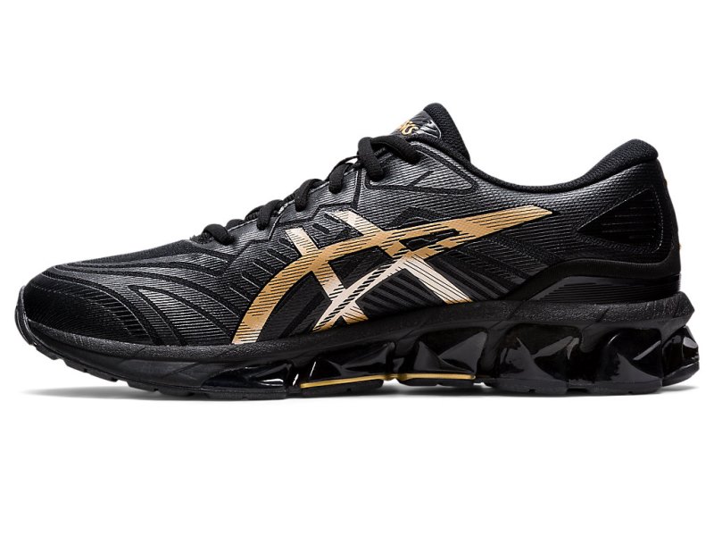 Tenis Asics Gel-quantum 360 VII Hombre Negros Dorados | MX9672-057