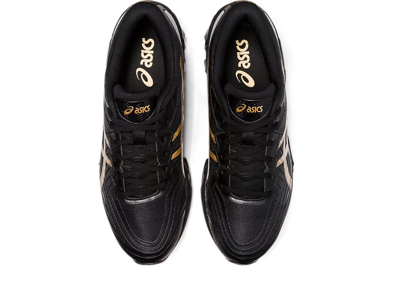 Tenis Asics Gel-quantum 360 VII Hombre Negros Dorados | MX9672-057