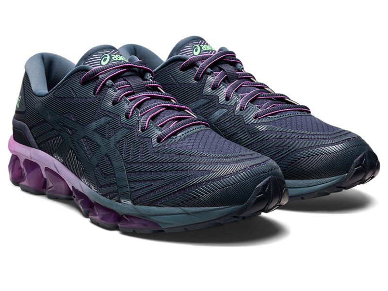 Tenis Asics Gel-quantum 360 VII Mujer Grises Oscuro Grises Azules | MX4209-646