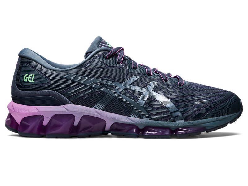 Tenis Asics Gel-quantum 360 VII Mujer Grises Oscuro Grises Azules | MX4209-646