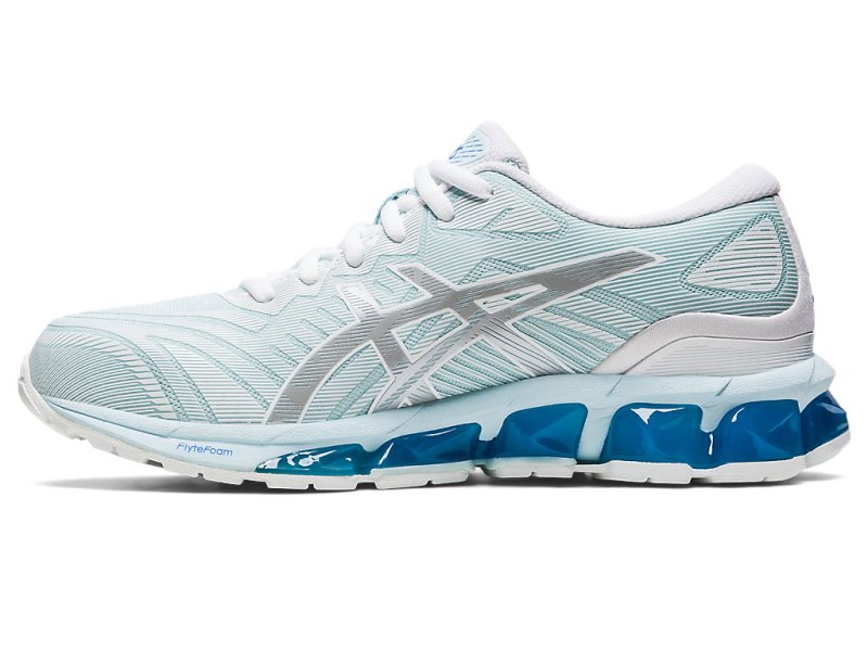 Tenis Asics Gel-quantum 360 VII Mujer Turquesa Claro Blancos | MX8832-773