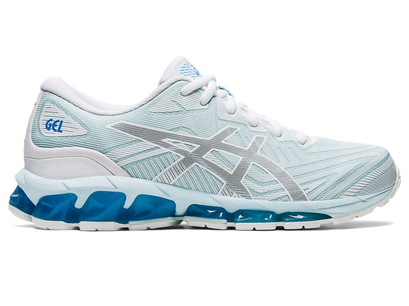 Tenis Asics Gel-quantum 360 VII Mujer Turquesa Claro Blancos | MX8832-773