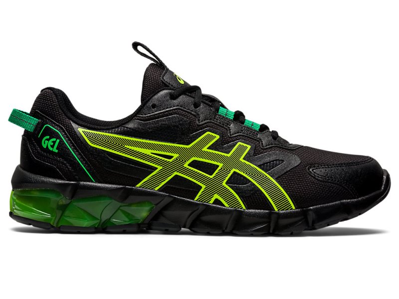 Tenis Asics Gel-quantum 90 3 Hombre Negros Amarillos | MX2911-352