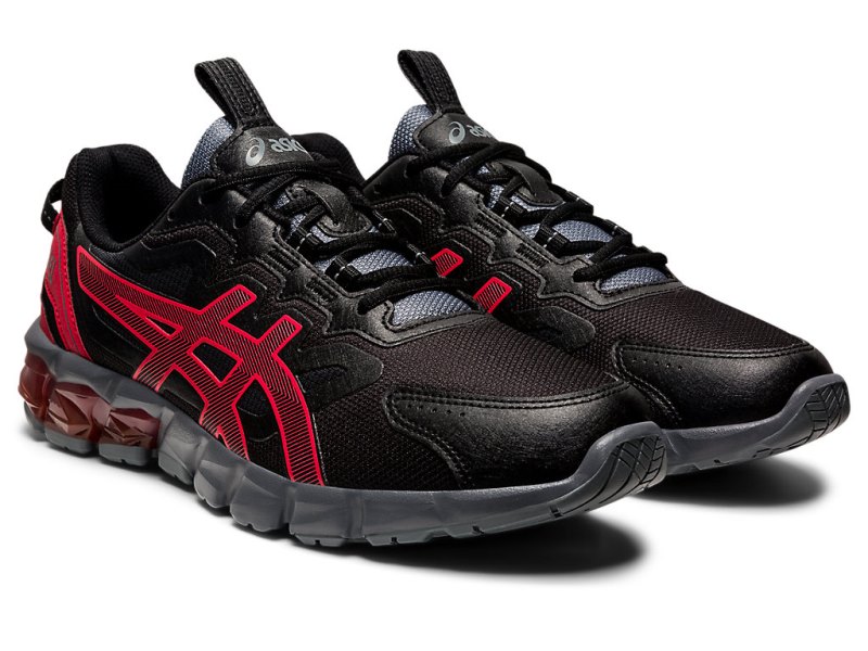 Tenis Asics Gel-quantum 90 3 Hombre Negros Rojos | MX4634-562