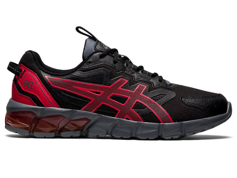 Tenis Asics Gel-quantum 90 3 Hombre Negros Rojos | MX4634-562