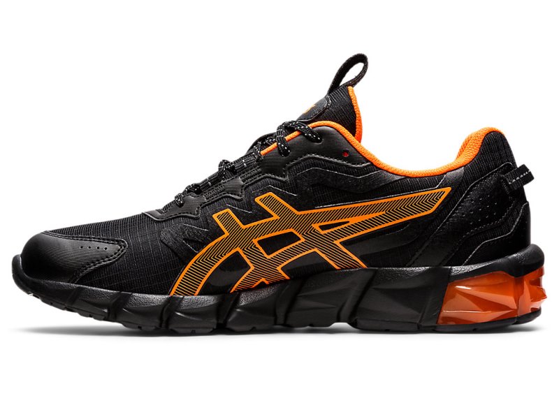 Tenis Asics Gel-quantum 90 Hombre Negros Naranjas | MX0849-769