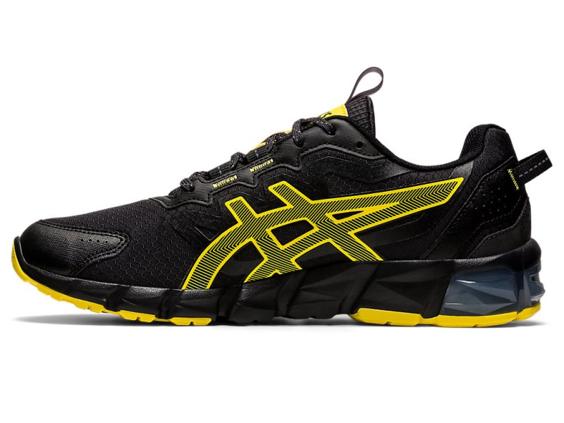 Tenis Asics Gel-quantum 90 Hombre Negros Amarillos | MX6917-964