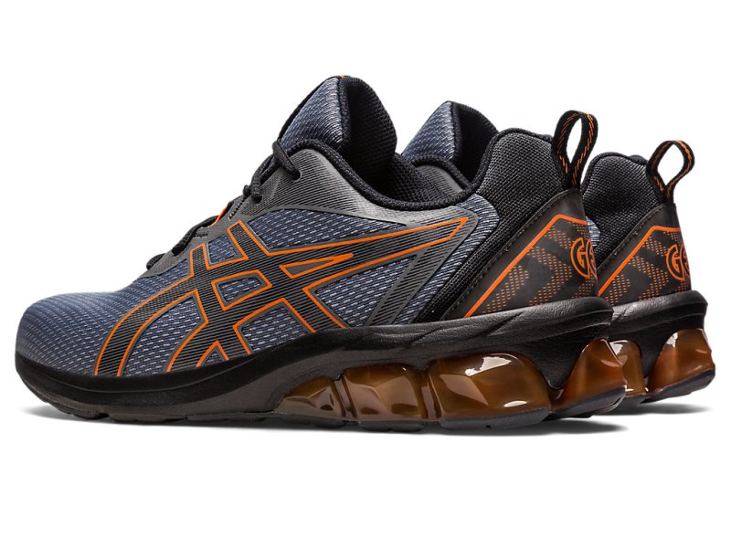 Tenis Asics Gel-quantum 90 IV Hombre Grises Naranjas | MX3195-470