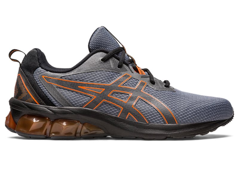 Tenis Asics Gel-quantum 90 IV Hombre Grises Naranjas | MX3195-470