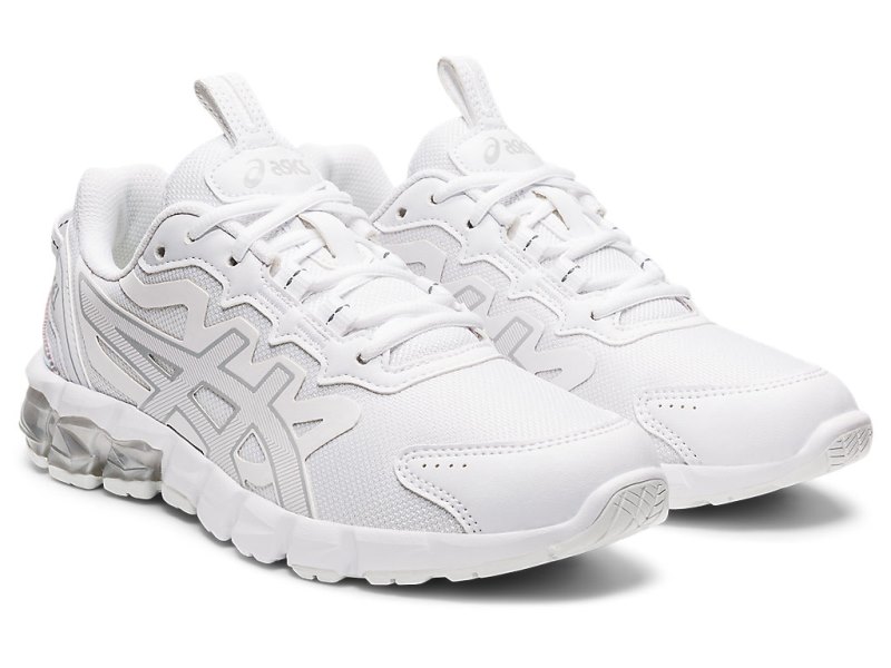 Tenis Asics Gel-quantum 90 Mujer Blancos Grises | MX1805-222