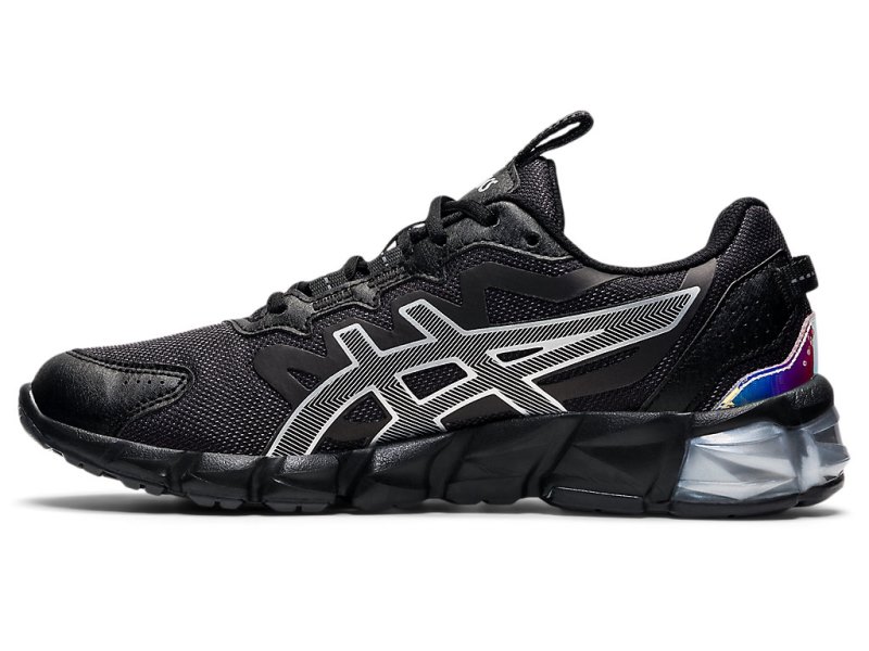 Tenis Asics Gel-quantum 90 Mujer Negros Plateados | MX9880-485