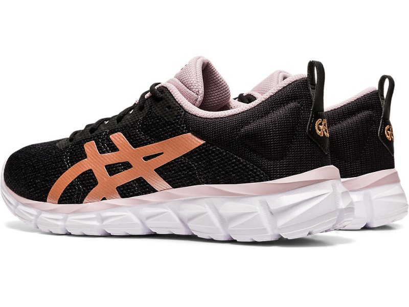 Tenis Asics Gel-quantum Lyte Mujer Negros Rosas Dorados | MX4718-194