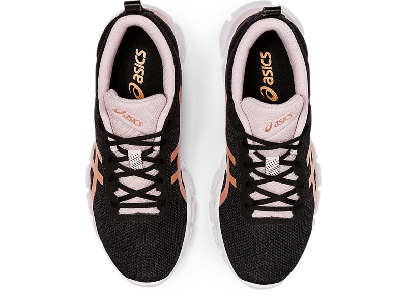 Tenis Asics Gel-quantum Lyte Mujer Negros Rosas Dorados | MX4718-194