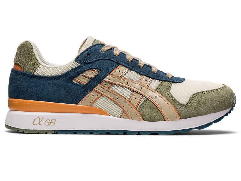 Tenis Asics Gt-II Hombre Creme Grises | MX7212-874