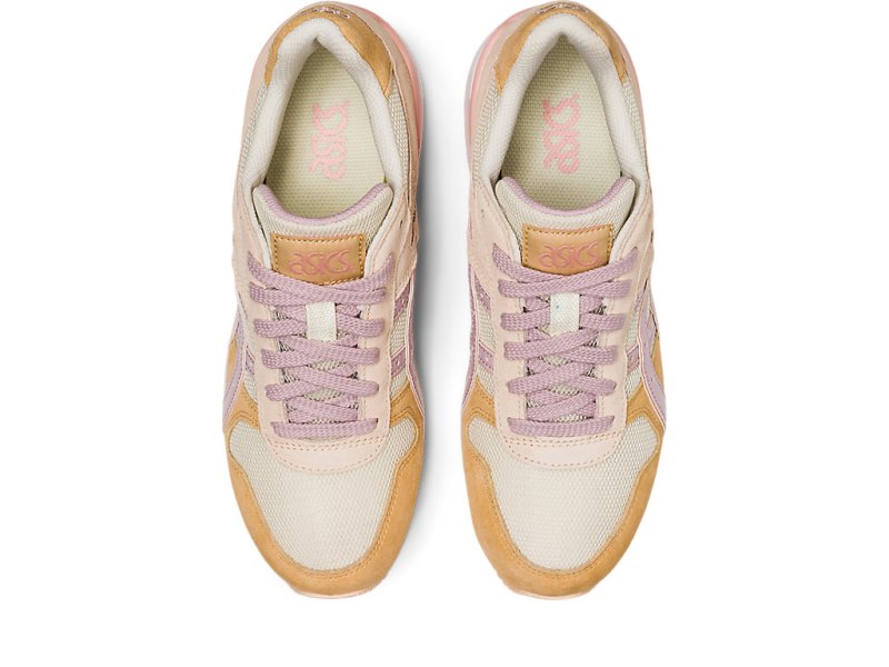 Tenis Asics Gt-II Mujer Creme Rosas | MX3346-788