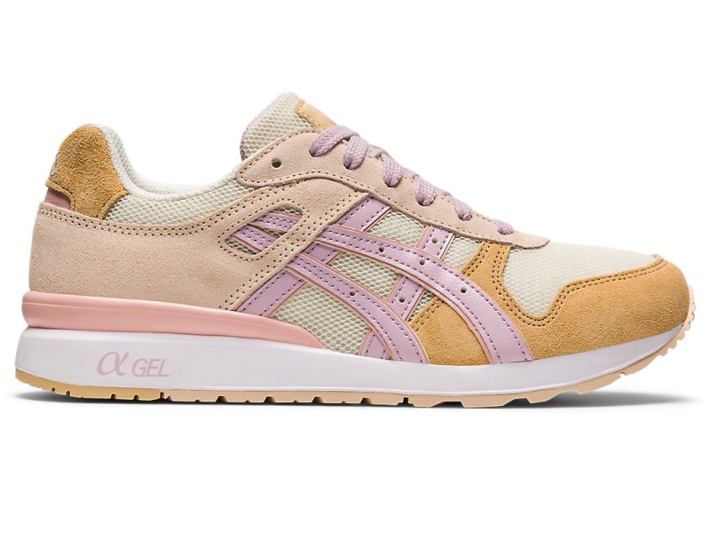 Tenis Asics Gt-II Mujer Creme Rosas | MX3346-788