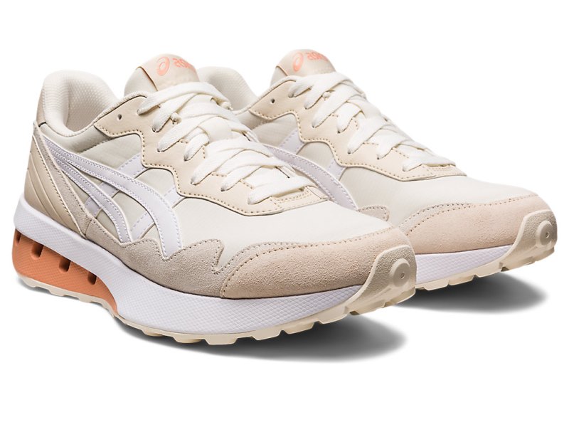 Tenis Asics JOGger X81 Hombre Creme Blancos | MX7067-819