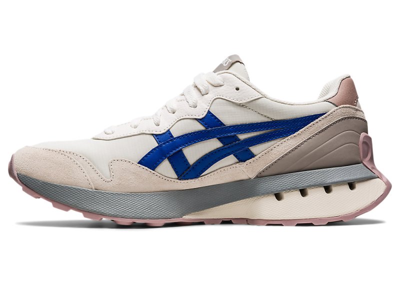 Tenis Asics JOGger X81 Hombre Creme Rojos | MX1844-973