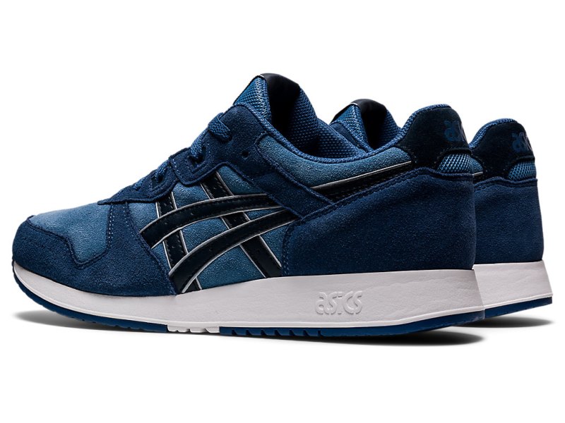 Tenis Asics Lyte Classic Hombre Grises Azules | MX8108-972