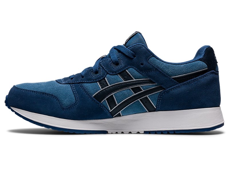 Tenis Asics Lyte Classic Hombre Grises Azules | MX8108-972