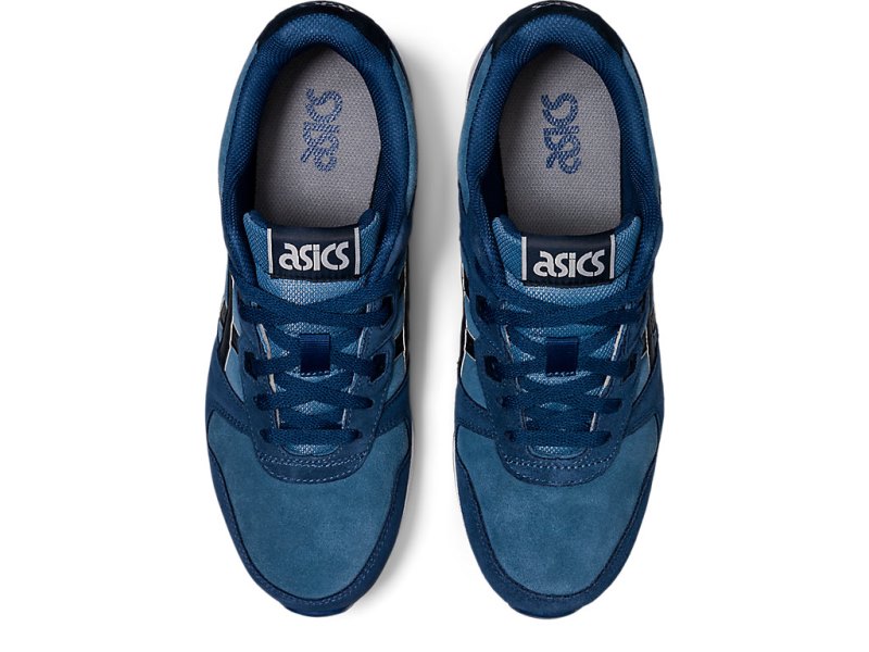 Tenis Asics Lyte Classic Hombre Grises Azules | MX8108-972