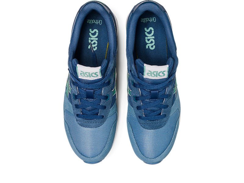 Tenis Asics Lyte Classic Hombre Grises Verde Oliva | MX1823-444