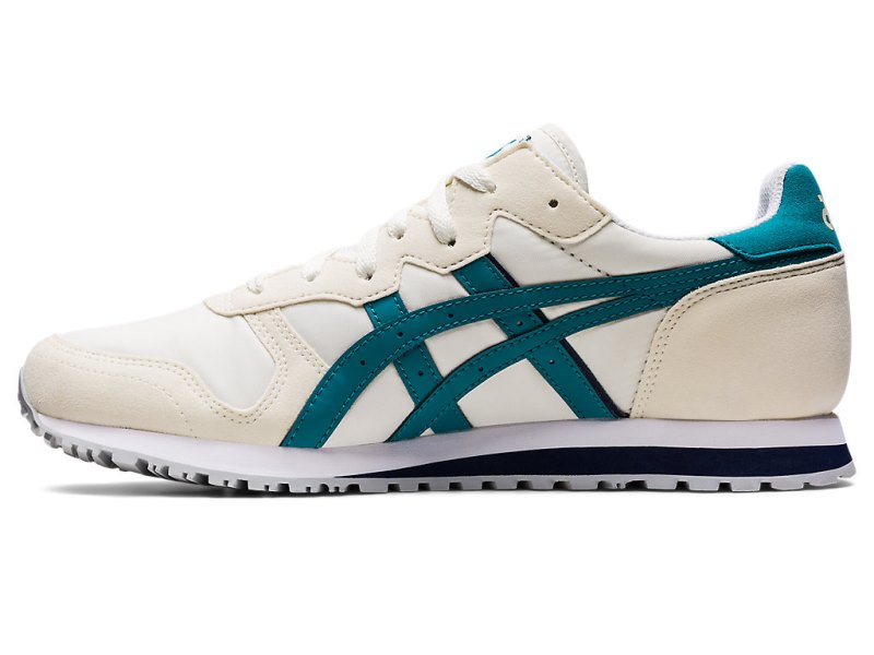 Tenis Asics Oc Runner Mujer Creme Verdes | MX3367-879