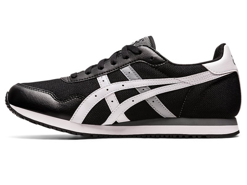 Tenis Asics Tiger Runner Hombre Negros Blancos | MX8175-849