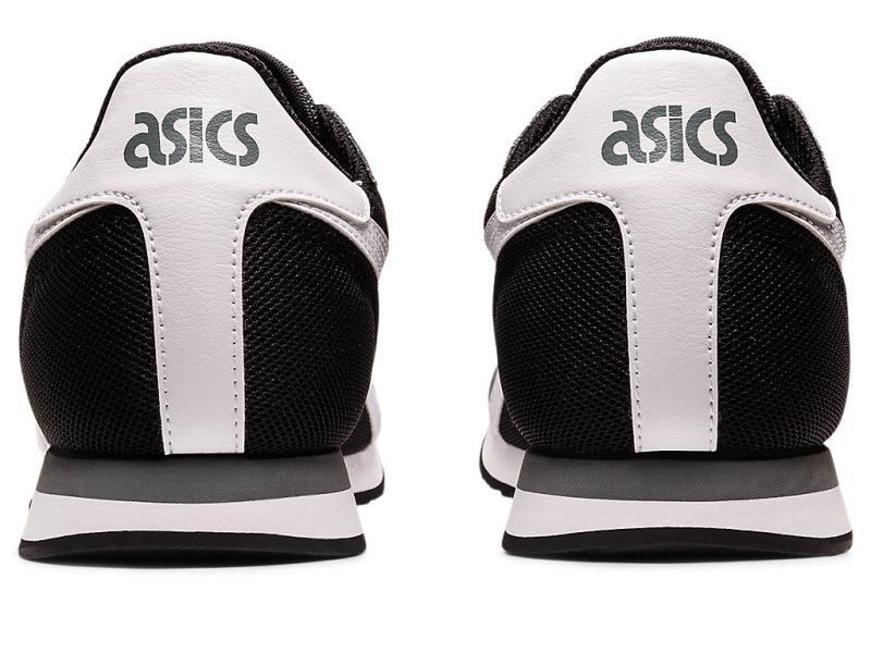 Tenis Asics Tiger Runner Hombre Negros Blancos | MX8175-849