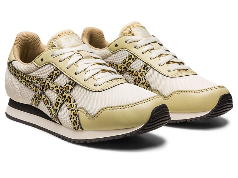 Tenis Asics Tiger Runner Mujer Beige Marrom | MX7366-304