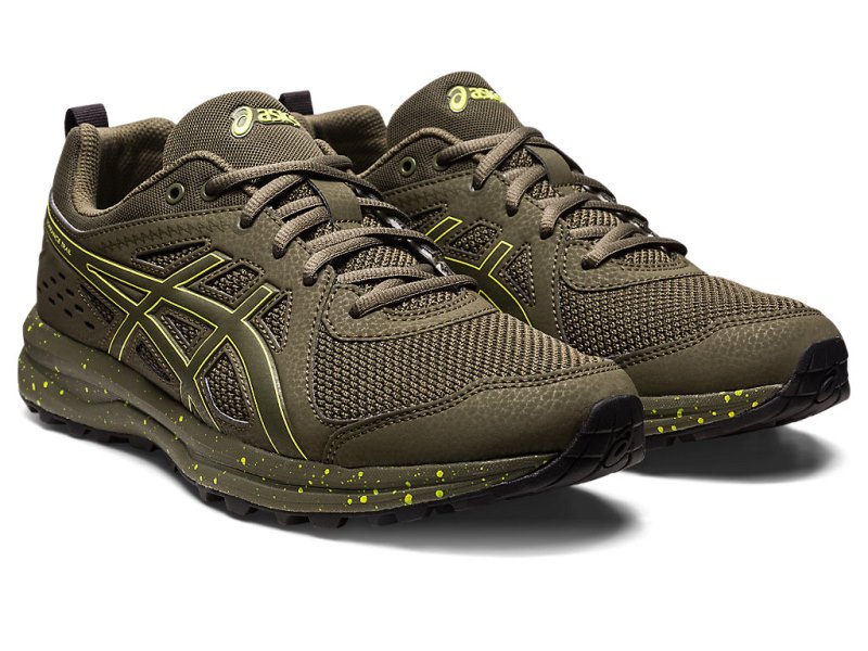 Tenis Asics Torrance Trail Hombre Marrom Grises Azules | MX4487-056