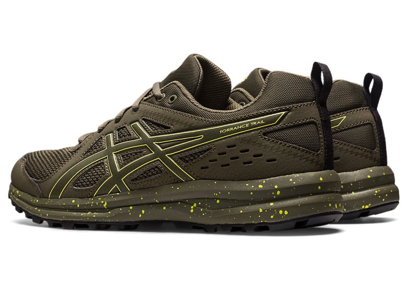 Tenis Asics Torrance Trail Hombre Marrom Grises Azules | MX4487-056