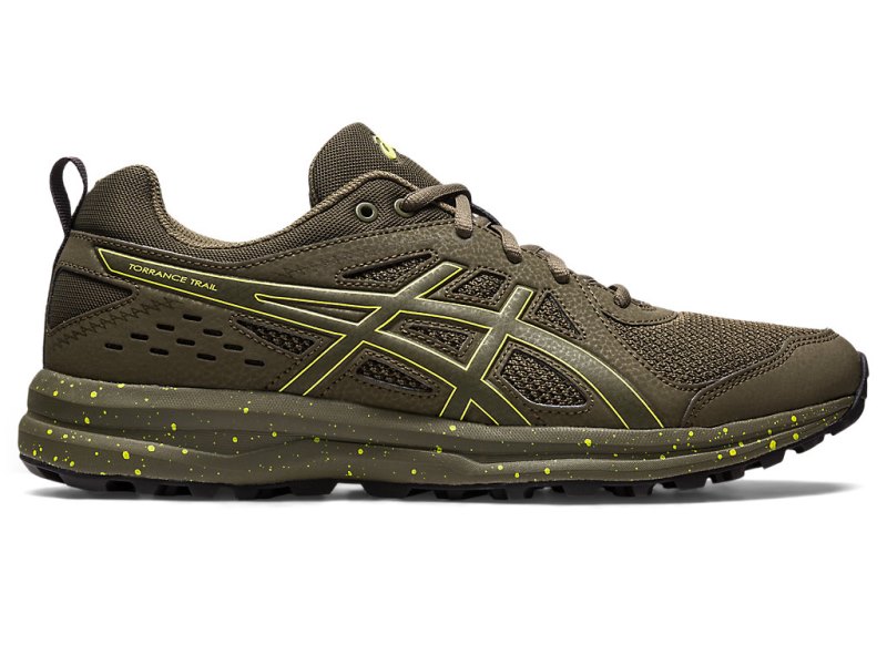 Tenis Asics Torrance Trail Hombre Marrom Grises Azules | MX4487-056