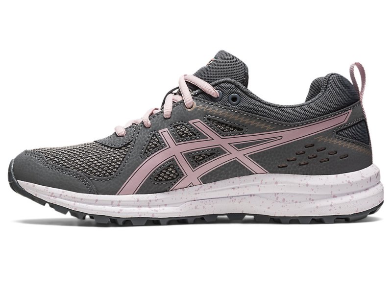 Tenis Asics Torrance Trail Mujer Grises Rosas | MX8471-902