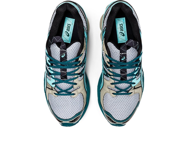 Tenis Asics Ub3-s Gel-nimbus 9 Hombre Grises Azules | MX9723-549